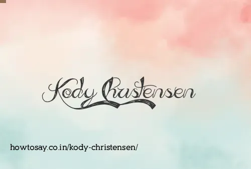 Kody Christensen