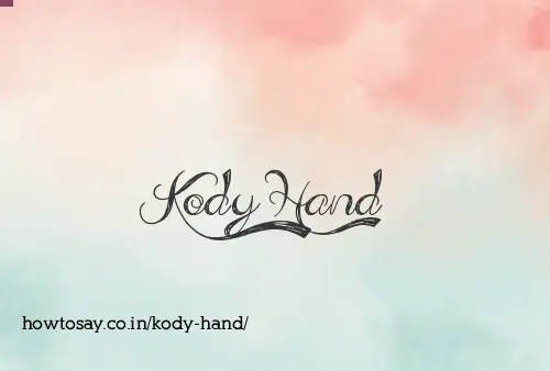 Kody Hand