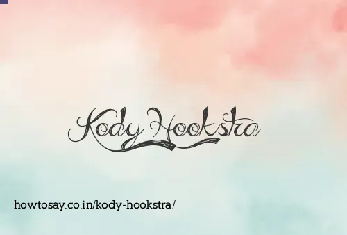 Kody Hookstra