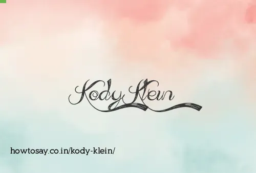 Kody Klein
