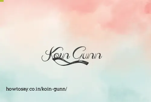 Koin Gunn
