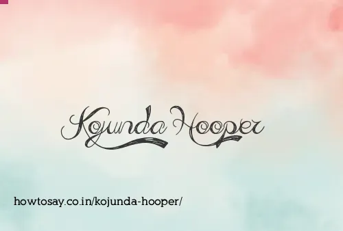 Kojunda Hooper