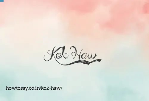 Kok Haw