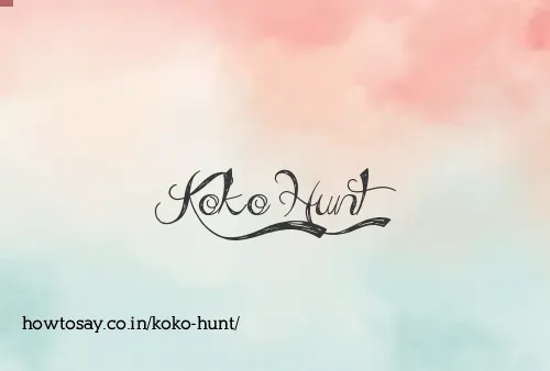 Koko Hunt