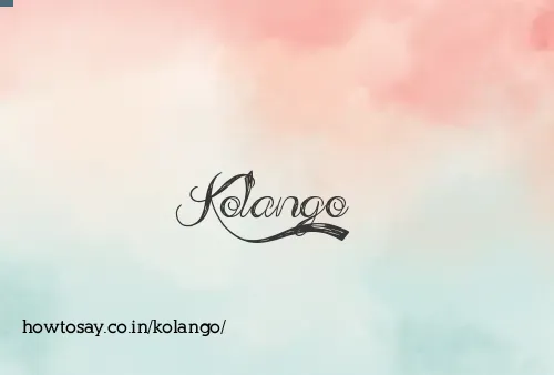 Kolango