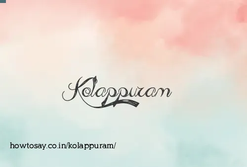 Kolappuram