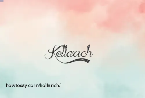 Kollarich