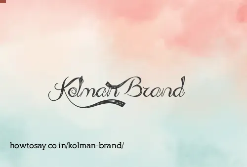 Kolman Brand