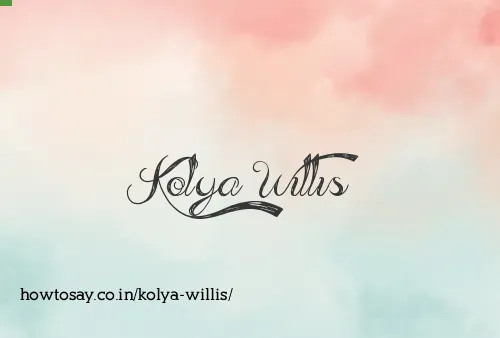 Kolya Willis