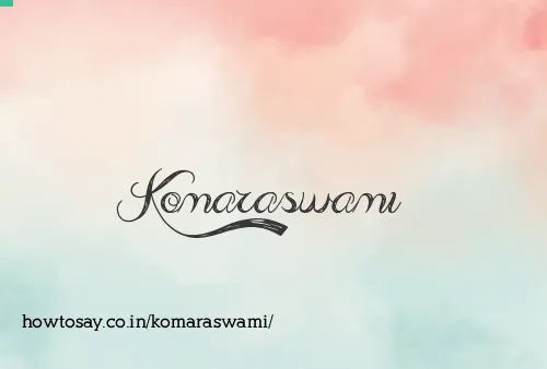 Komaraswami