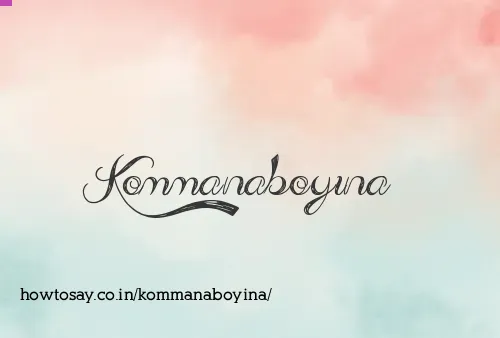 Kommanaboyina