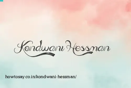 Kondwani Hessman