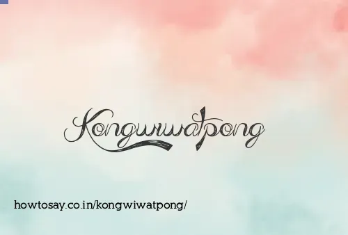 Kongwiwatpong