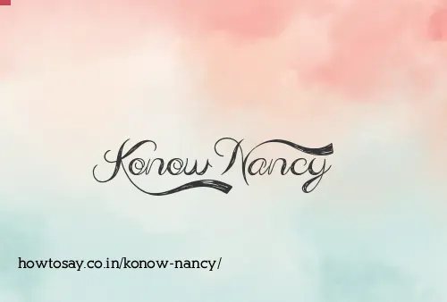 Konow Nancy