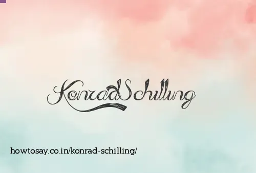 Konrad Schilling