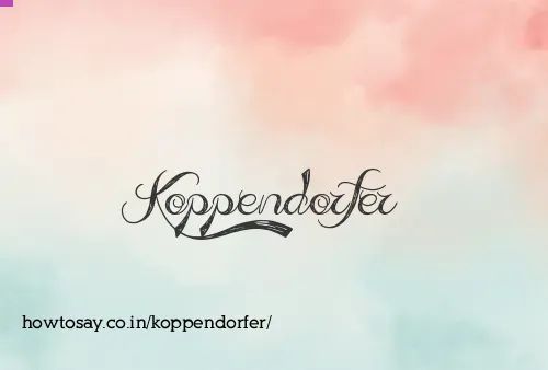 Koppendorfer