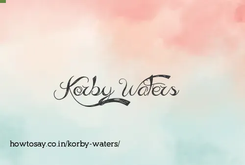 Korby Waters