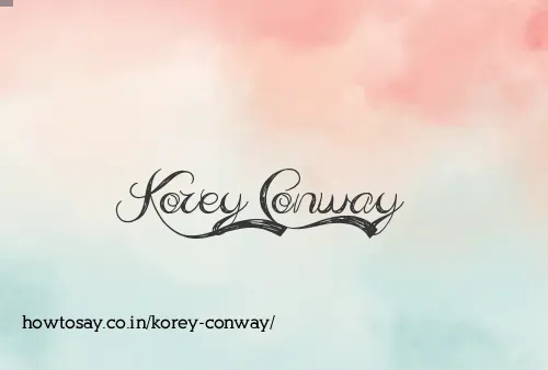 Korey Conway