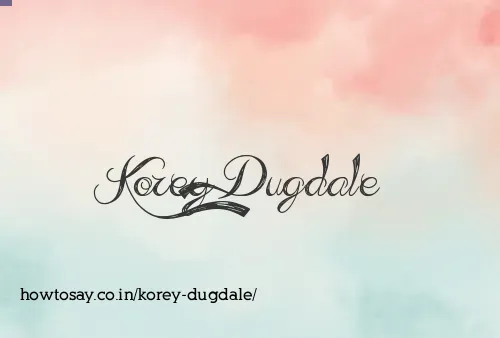 Korey Dugdale