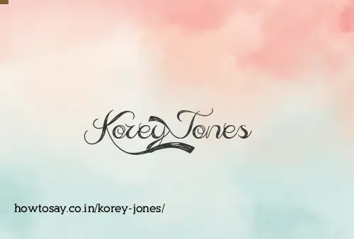 Korey Jones