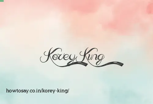 Korey King