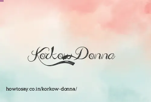 Korkow Donna