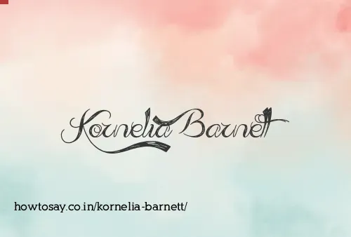 Kornelia Barnett