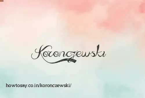 Koronczewski