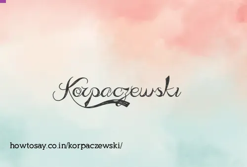 Korpaczewski
