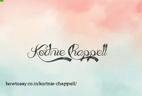Kortnie Chappell
