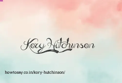 Kory Hutchinson