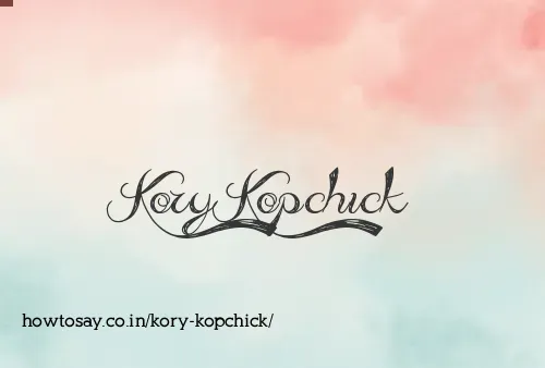 Kory Kopchick