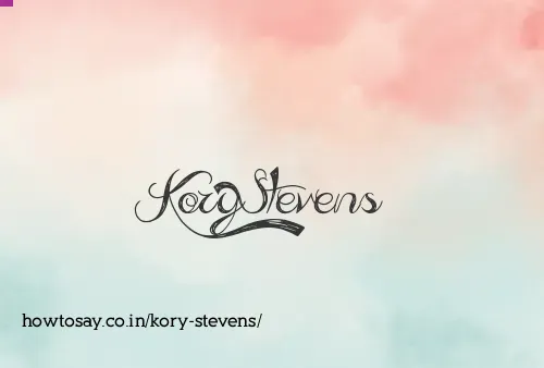 Kory Stevens