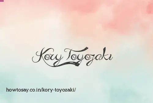 Kory Toyozaki