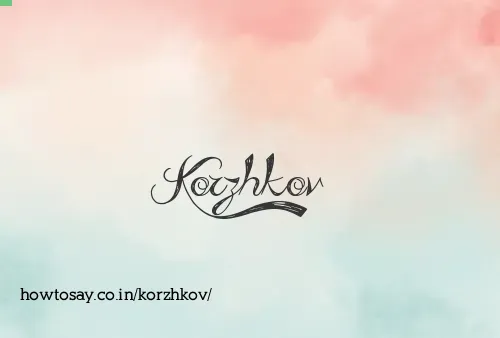 Korzhkov