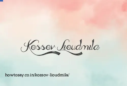 Kossov Lioudmila
