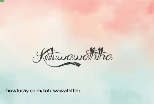 Kotuwawaththa