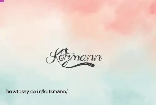 Kotzmann