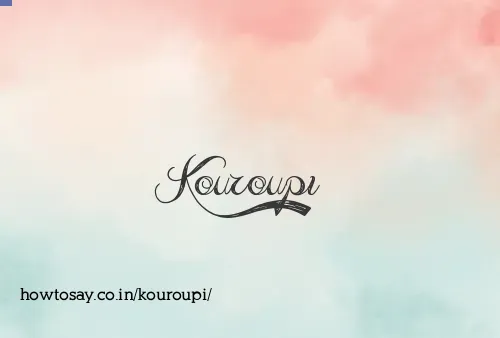 Kouroupi