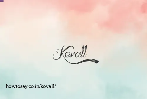 Kovall