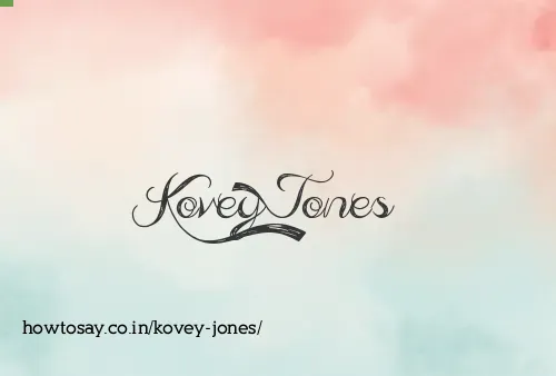 Kovey Jones