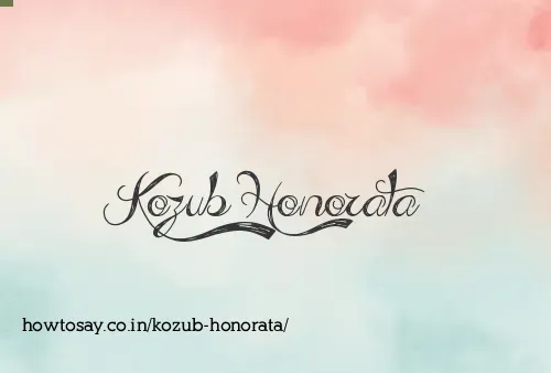 Kozub Honorata