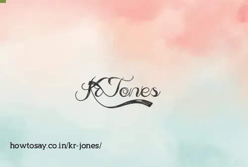 Kr Jones