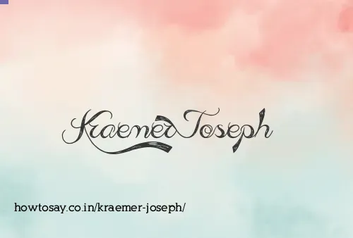 Kraemer Joseph