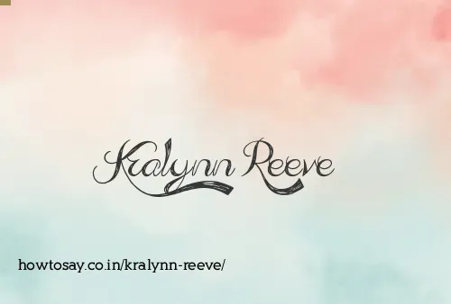 Kralynn Reeve