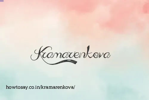 Kramarenkova