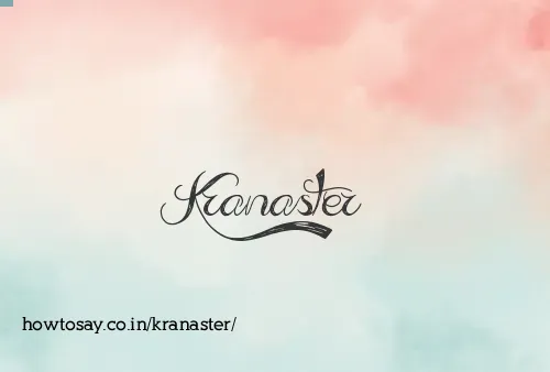 Kranaster