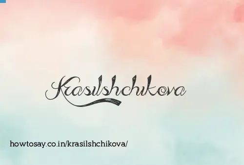 Krasilshchikova