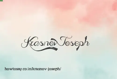 Krasnov Joseph