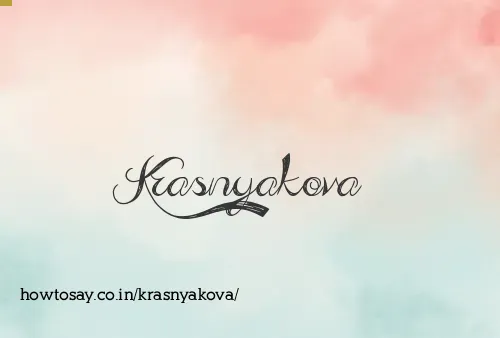 Krasnyakova